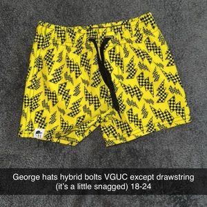 George Hats Neon Bolts Hybrid Shorts